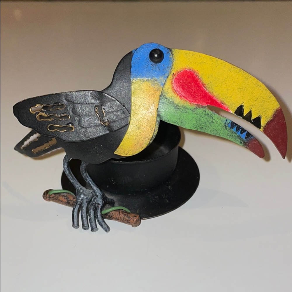 Toucan Mini Tealight Candle Holder